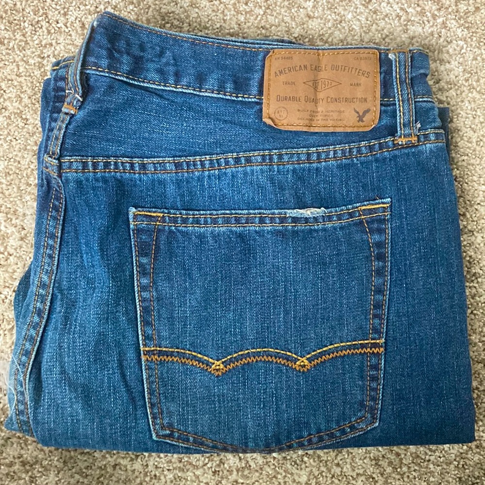 American Eagle Mens Jeans (36x32) Loose Fit